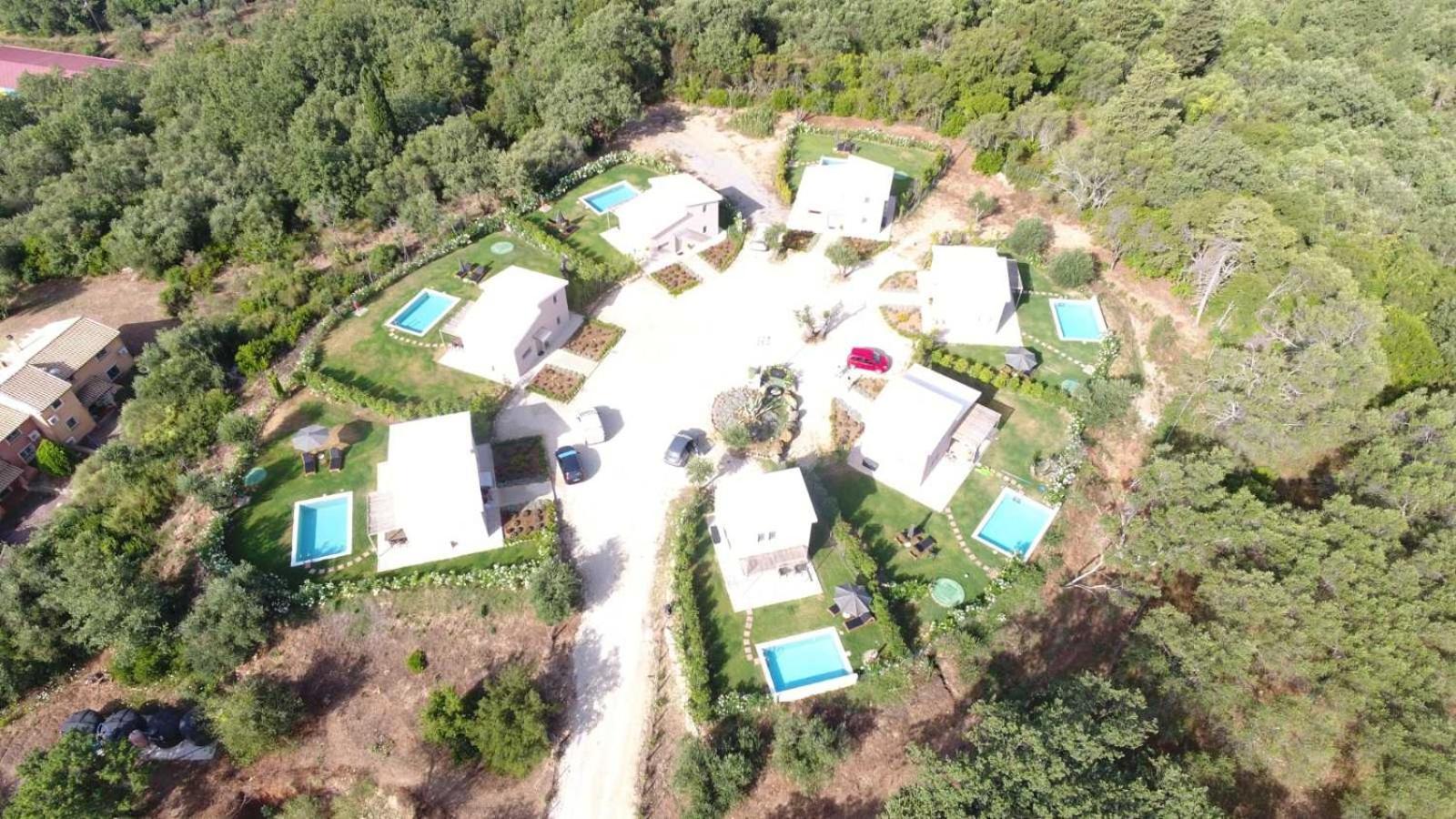 Villas Epta Karpi Complex Of 7 Luxury Villas Skriperon Esterno foto